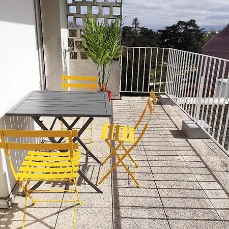 Confort 2 Chbres - 72m2 - Avec Terrasse Et Vue Pyrenees Apartment Pau